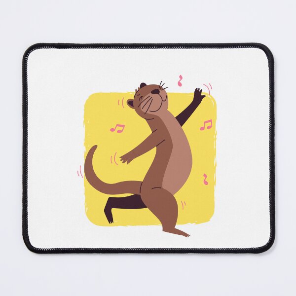 Item preview, Funky Otter Music Lover designed and sold by prabathmu.