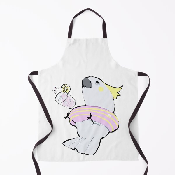 Item preview, Lesser Sulphur Crested Cockatoo with Lemonade designed and sold by Alice Cheng.