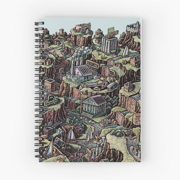 Item preview, Economic Landscape with Canals designed and sold by LisaHaney.