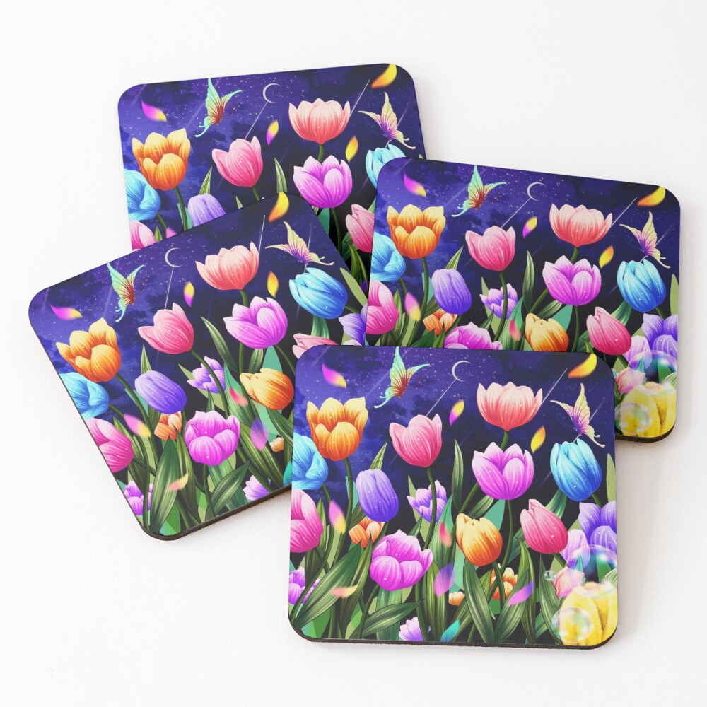 Item preview, Coasters (Set of 4) designed and sold by ElhaChBa.