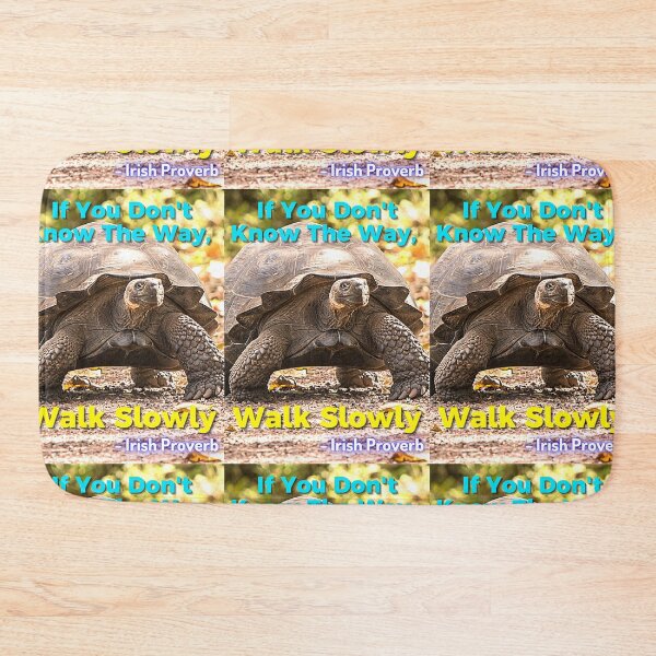 Item preview, Irish Proverb - If You Don't Know The Way, Walk Slowly  designed and sold by IrishProverbs.