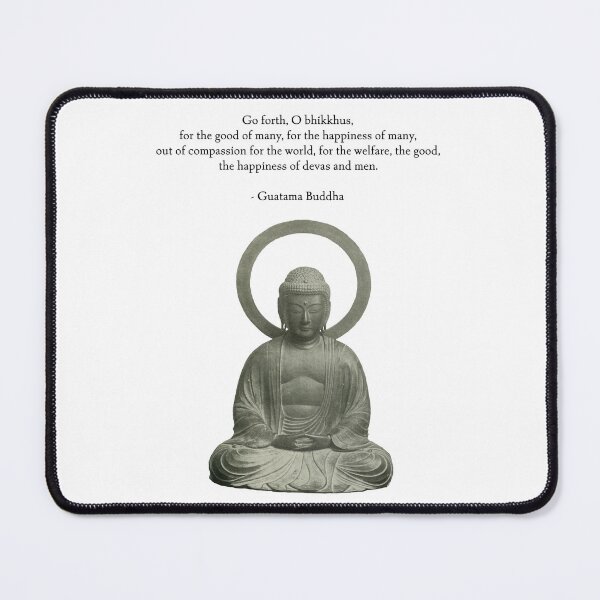 Item preview, Buddha Statue, Buddhist Art with Quote designed and sold by TheMurphyGirl.