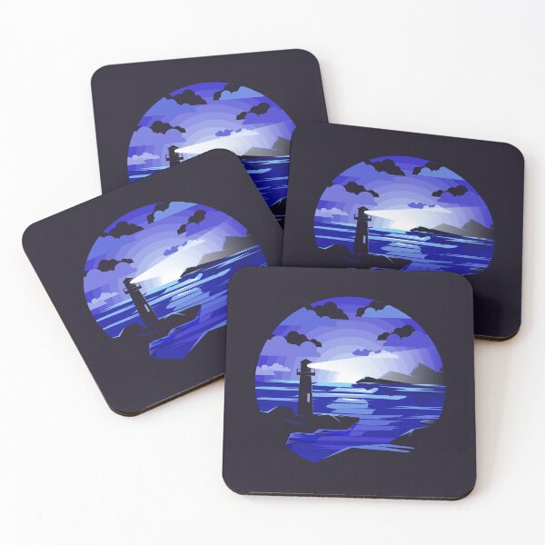 Item preview, Blue Lighthouse designed and sold by CatCoconut-Art.