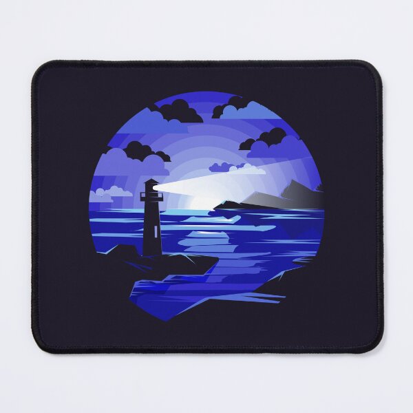 Item preview, Blue Lighthouse designed and sold by CatCoconut-Art.