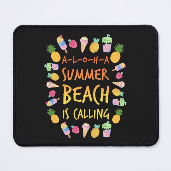 Item preview, Aloha summer beach is calling designed and sold by TheRightHonMP.