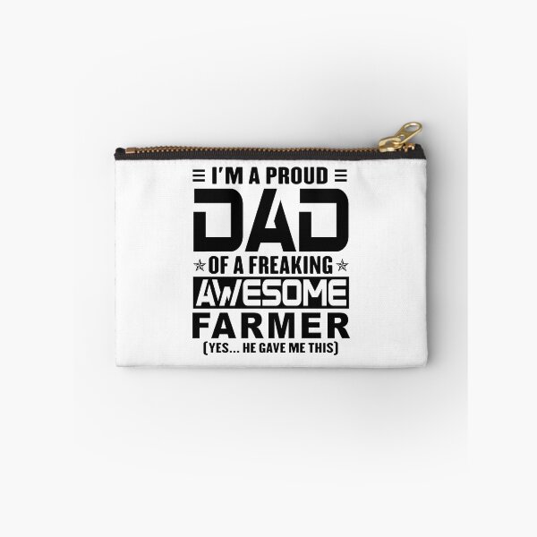 Item preview, I’m A Proud Dad Of A Freaking Awesome farmer, Funny Dad Shirt, Dad Of farmer Shirt, Dad Gifts, Christmas Gifts For Dad designed and sold by xlnv.