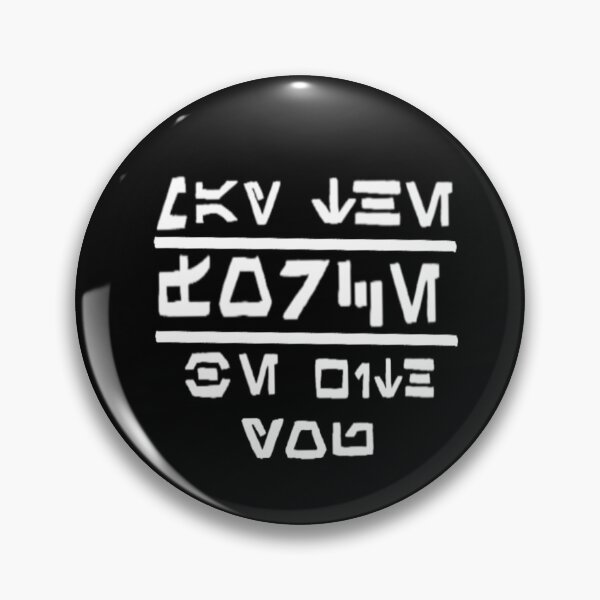 Item preview, May the Force Be With You Aurebesh designed and sold by kyber-prints.