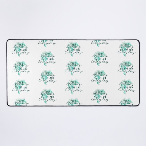 Item preview, Be A Blessing Each And Everyday - Light Aqua designed and sold by PawsitiveMum.