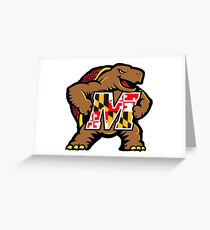 University of Maryland Terps Greeting Card