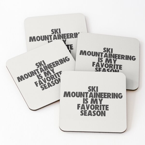 Item preview, Ski Mountaineering Is My Favorite Season - Gift for Ski Mountaineering Fans designed and sold by kindxinn.