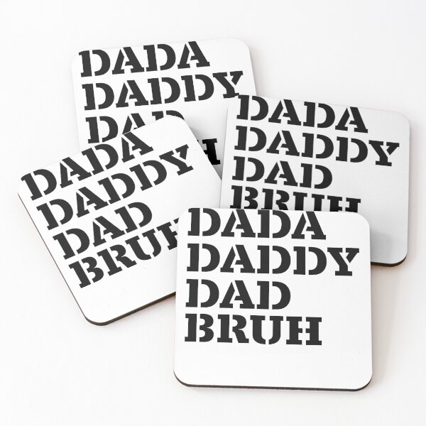Item preview, Dada Daddy Dad Bruh Distressed designed and sold by RoguePixel.