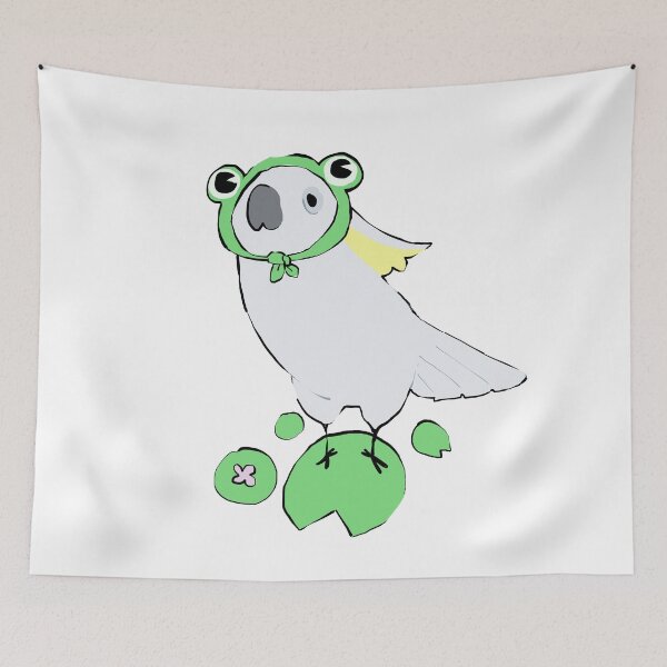 Item preview, Sulphur Crested Cockatoo Frog Costume designed and sold by Alice Cheng.