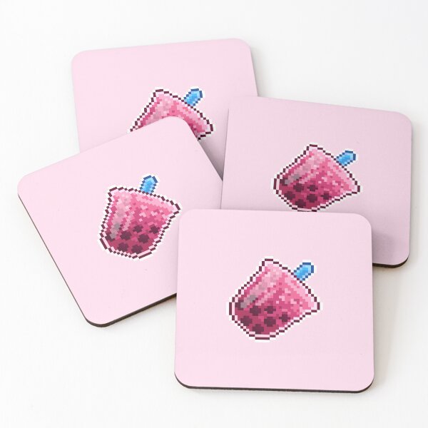 Item preview, Strawberry Boba Tea designed and sold by Yamocado.