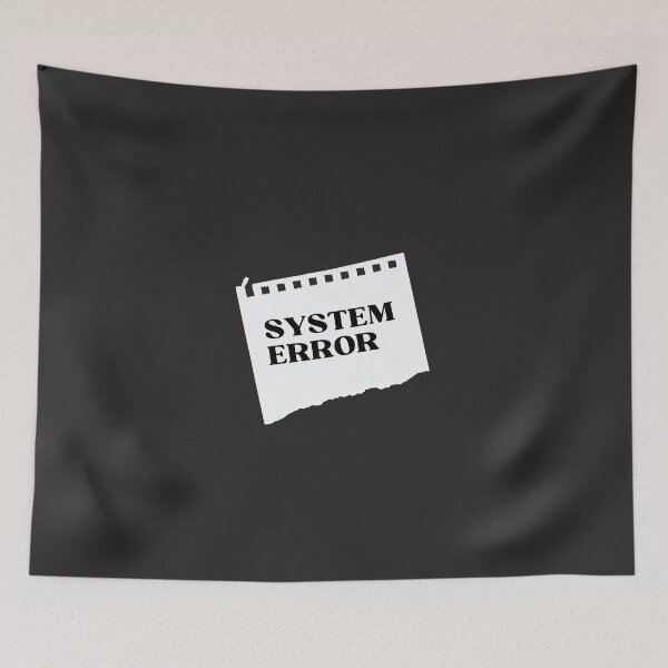 Item preview, System Error designed and sold by DoraHappy.