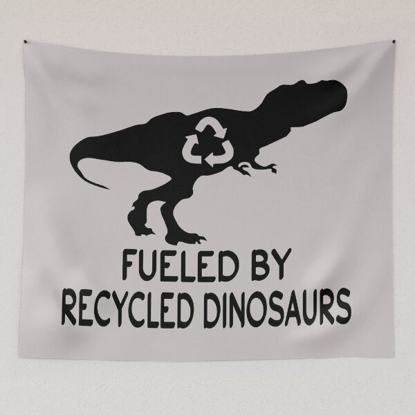 Item preview, T Rex - Fueled by Recycled Dinosaurs designed and sold by birdo-art.