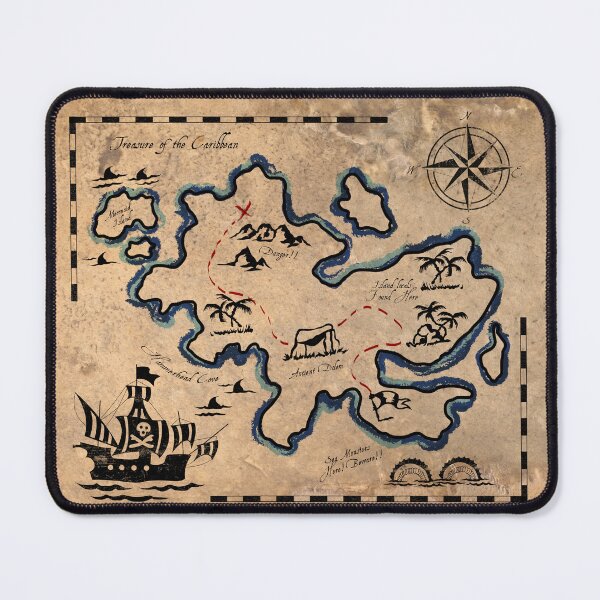 Item preview, Pirate Treasure Map designed and sold by KColbyStudios.