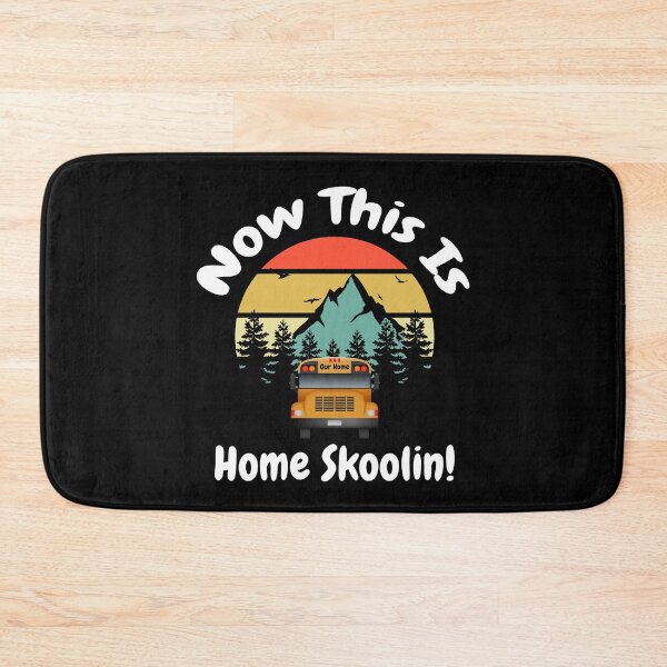 Item preview, Skoolie Life Now this is home skoolin! Skoolie living with children. For dark colors. designed and sold by thewildskoolie.