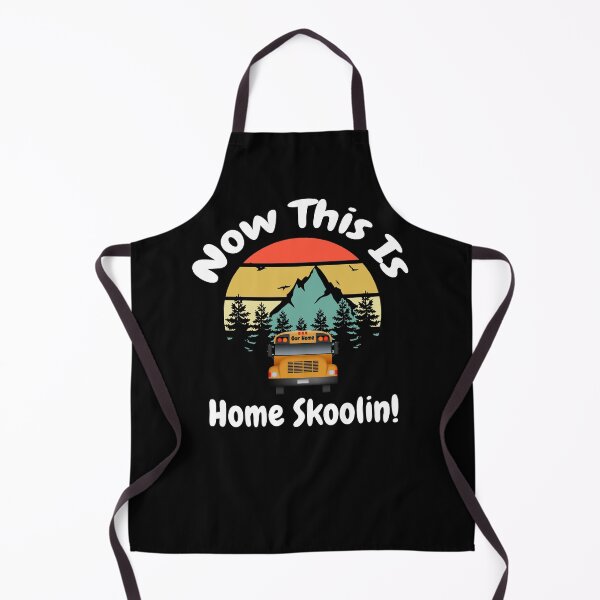 Item preview, Skoolie Life Now this is home skoolin! Skoolie living with children. For dark colors. designed and sold by thewildskoolie.