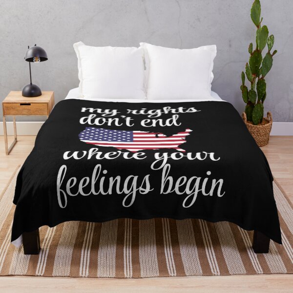 Item preview, MY RIGHTS DON'T END WHERE YOUR FEELINGS. designed and sold by leicha.