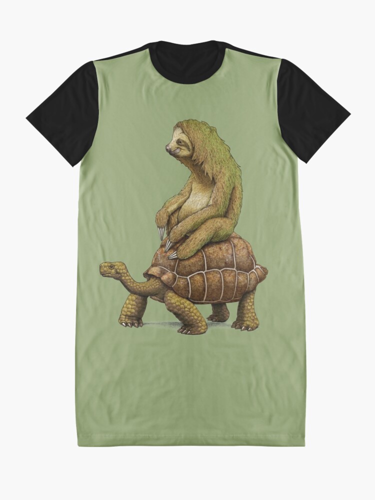 Alternate view of Speed is Relative Graphic T-Shirt Dress