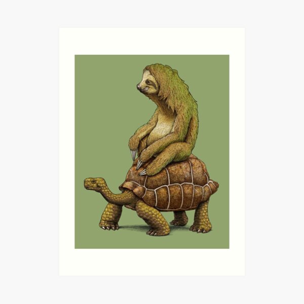 Speed is Relative Art Print
