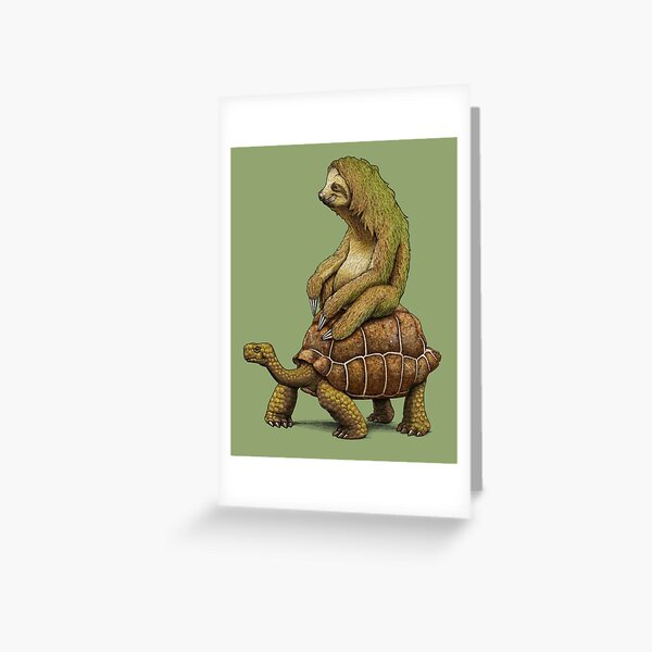Speed is Relative Greeting Card