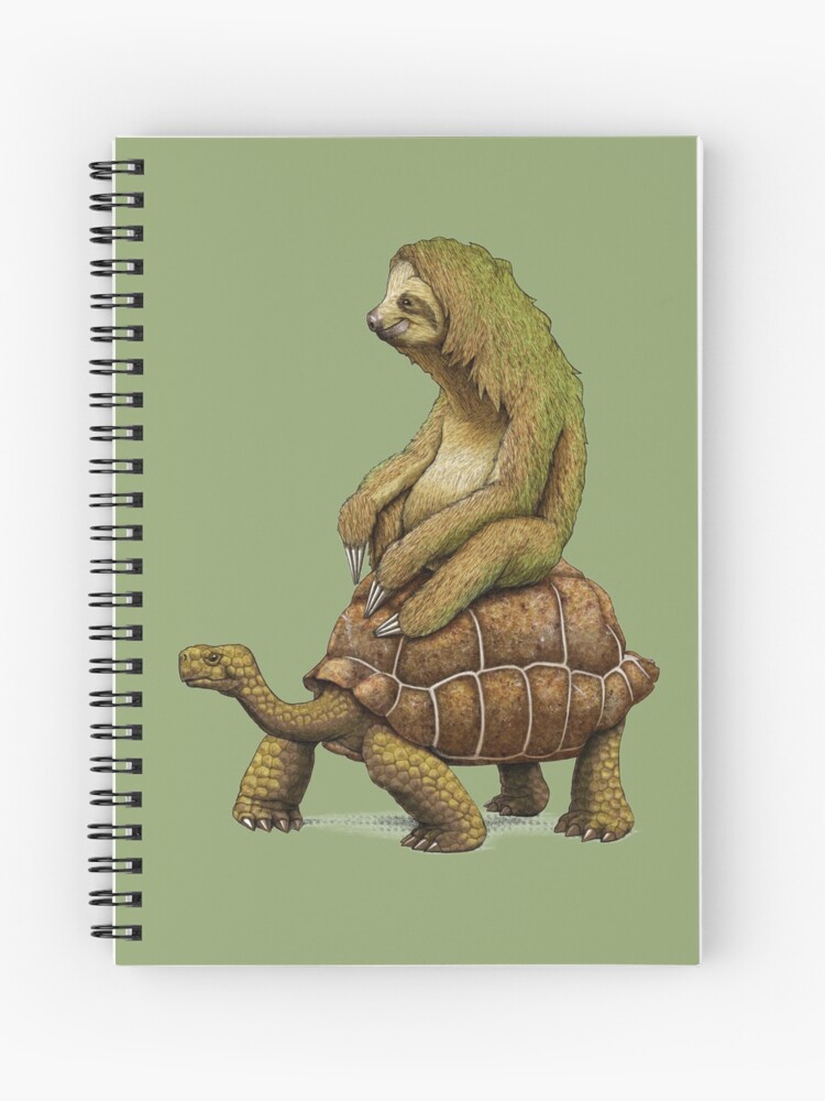 Thumbnail 1 of 3, Spiral Notebook, Speed is Relative designed and sold by joshbillings.