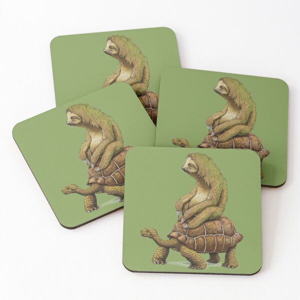 Speed is Relative Coasters (Set of 4)