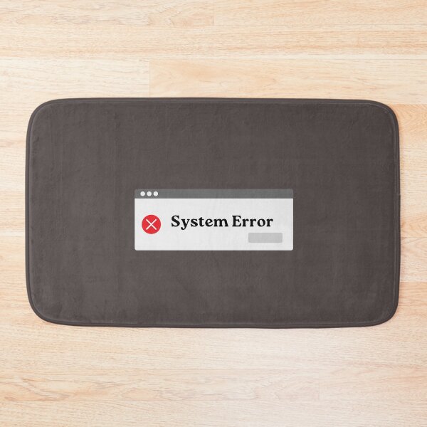 Item preview, System Error designed and sold by DoraHappy.
