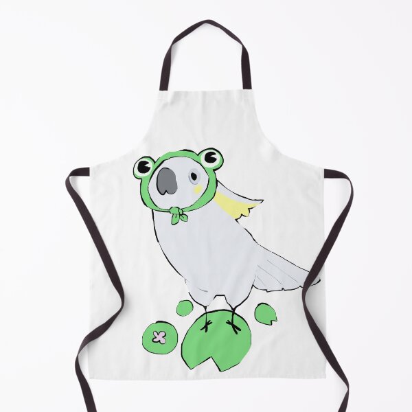 Item preview, Lesser Sulphur Crested Cockatoo Frog Costume designed and sold by Alice Cheng.