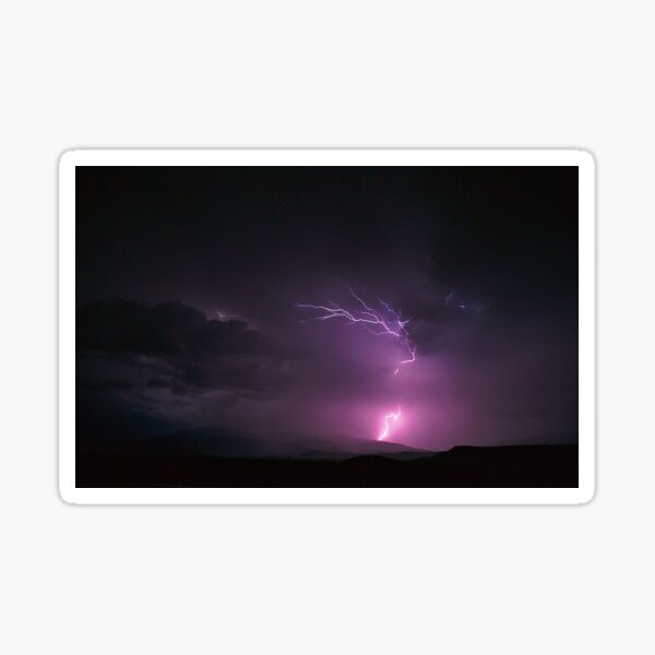 Grand Mesa Lightning Strike Sticker