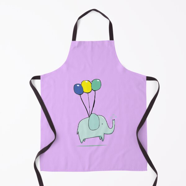 Artikelvorschau, Baby Elephant Holding Yellow Balloon entworfen und verkauft von altk btk.
