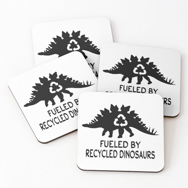 Item preview, Stegosaurus - Fueled by Recycled Dinosaurs designed and sold by birdo-art.