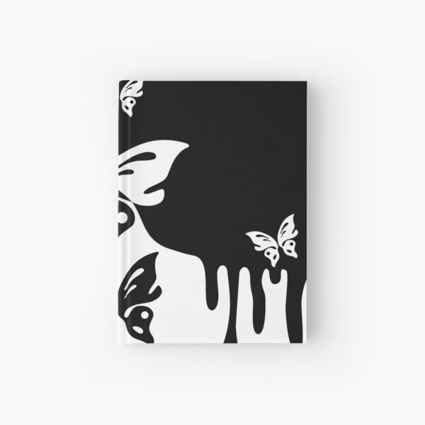 Tiere Natur - Spritzer Tattoos mit Schmetterlingen 6 Notizbuch