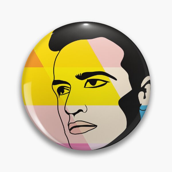 Item preview, Colorfully pop art of male face designed and sold by knappidesign.