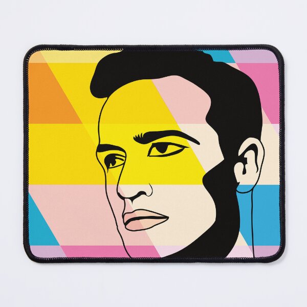 Item preview, Colorfully pop art of male face designed and sold by knappidesign.
