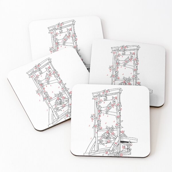 Item preview, Floral Guillotine designed and sold by CryptidStitch.
