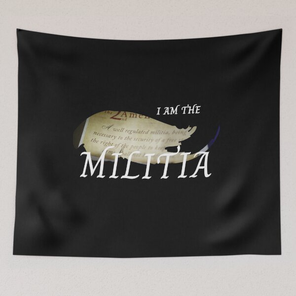 Item preview, I AM The Militia designed and sold by T-Hand141Homestead.