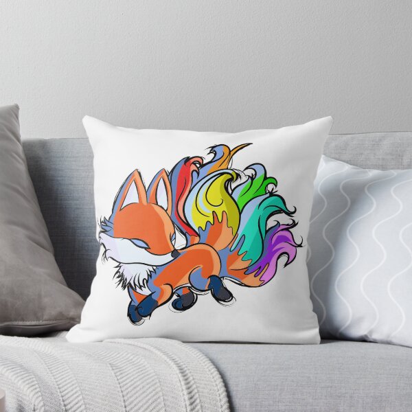 Item preview, kawaii 6 tailed fox designed and sold by quicknesshc27.