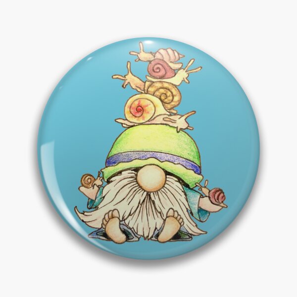 Item preview, Gnome and Snail Friends designed and sold by SarahCD13.
