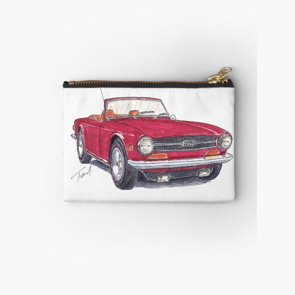 Item preview, Triumph TR6 Red designed and sold by WheelsinArt.
