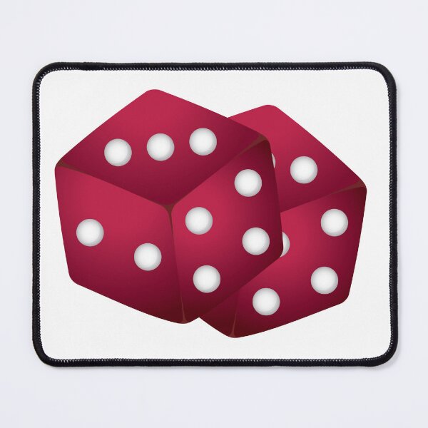 Item preview, Red Rolled Dice Sticker designed and sold by sbe-zone.