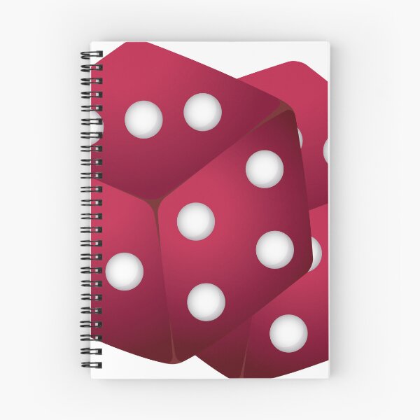 Item preview, Red Rolled Dice Sticker designed and sold by sbe-zone.