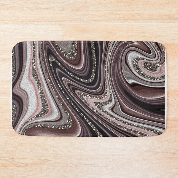 Item preview, Abstract Chocolate Pink Marble Pattern designed and sold by HappyLifeCreate.