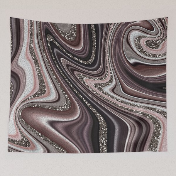 Item preview, Abstract Chocolate Pink Marble Pattern designed and sold by HappyLifeCreate.