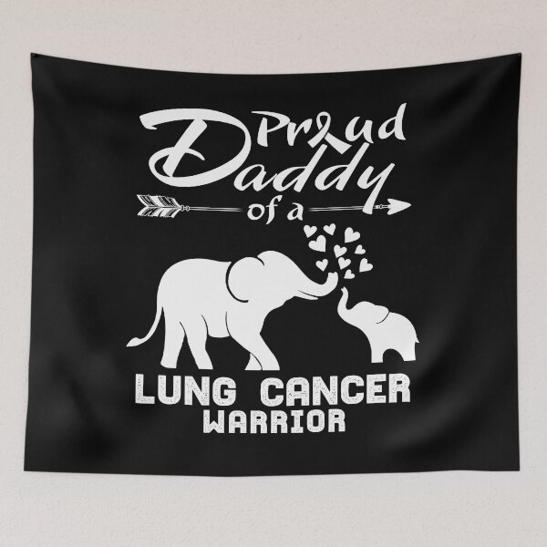 Item preview, Proud Daddy Of A Lung Cancer Warrior designed and sold by Hatjar.