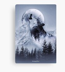 Howl with the Wolf Canvas Print