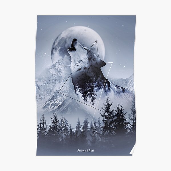 Howl with the Wolf Poster