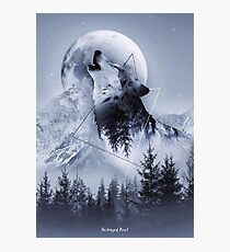 Howl with the Wolf Photographic Print