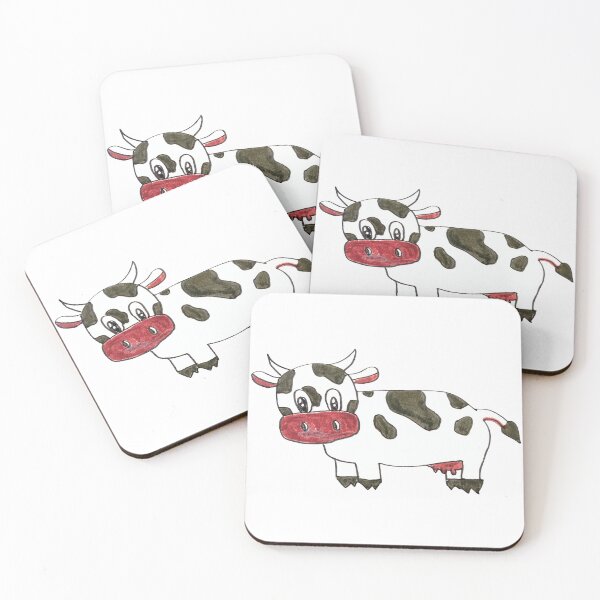 Item preview, Cartoon Style Cow Design designed and sold by Ellora  Roy.